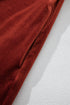 Velvet Smocked Neckline Puff Sleeve Shift Mini Dress