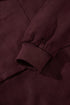 Velvet Zip Up Metal Placket Collar Long Sleeve Jacket