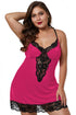 Venecia Chemise With Lace Trim