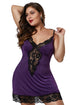 Venecia Chemise With Lace Trim