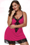Venecia Chemise With Lace Trim