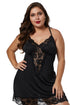 Venecia Chemise With Lace Trim