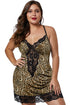 Venecia Chemise With Lace Trim