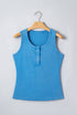 Vintage Distressed Ribbed Mineral Wash Tank Top