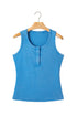 Vintage Distressed Ribbed Mineral Wash Tank Top