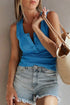 Vintage Distressed Ribbed Mineral Wash Tank Top