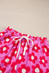 Vintage Floral Long Sleeve Collared Button Down Pajama Set