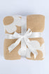 Vintage Floral Print Soft Plush Throw Blanket