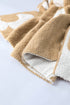 Vintage Floral Print Soft Plush Throw Blanket