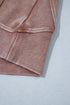 Vintage Half Zip Long Sleeve Shift Sweatshirt