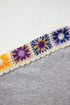 Vintage Inspired Granny Square Crochet Accent Tee