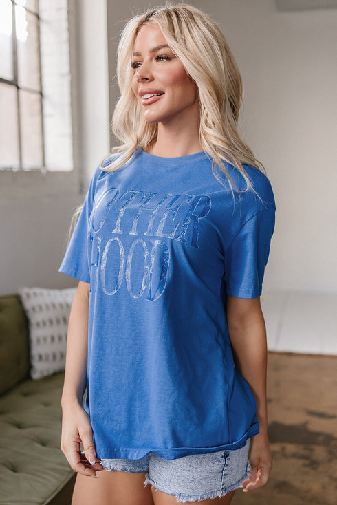 Vintage Inspired Motherhood Graphic Short Sleeve Tee