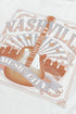 Vintage Inspired Nashville Music City Graphic Tee