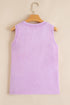 Vintage Inspired Washed Knit Muscle Tank Top