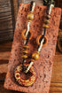 Vintage Inspired Western Wooden Beaded Pendant Necklace