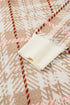 Vintage Pattern Ribbed Trim Button Front Knit Cardigan