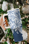 Vintage Pattern Stainless Steel Insulated Travel Tumbler