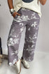 Vintage Printed Wild West Riding Denim Jeans