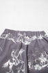 Vintage Printed Wild West Riding Denim Jeans