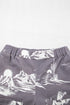 Vintage Printed Wild West Riding Denim Jeans