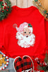 Vintage Saint Nick Graphic Raglan Pullover Sweatshirt