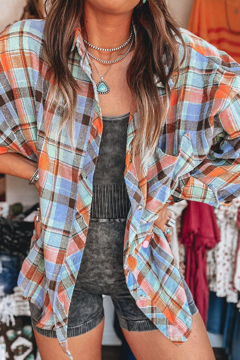 Vintage Texture Ribbed High Neck Cropped Tank Top