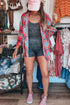 Vintage Texture Ribbed High Neck Cropped Tank Top
