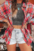 Vintage Texture Ribbed High Neck Cropped Tank Top