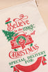 Vintage Truck And Tree Print Drawstring Fabric Bag