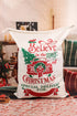 Vintage Truck And Tree Print Drawstring Fabric Bag