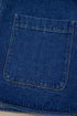 Vintage Wash Big Patched Pocket Straight Cut Denim Jacket