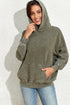 Vintage Wash Kangaroo Pocket Hoodie