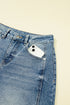 Vintage Washed Denim Seam Detail Shift Jeans