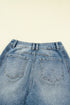 Vintage Washed Denim Seam Detail Shift Jeans