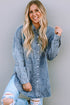 Vintage Washed Distressed Cotton Denim Chest Pocket Shirt