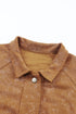 Vintage Washed Solid Flap Pocket Button Up Shacket Jacket