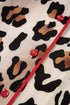 Viscose Leopard Print Contrast Edge Pajama Set