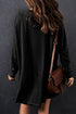 Waffle Knit Buttoned Long Sleeve Casual Henley Top