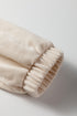 Waffle Knit Drop Shoulder Pullover Drawstring Short Sets