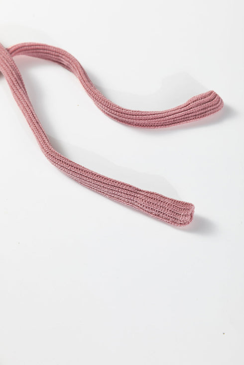 Waffle Knit Drop Shoulder Pullover Drawstring Short Sets