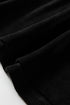 Waffle Knit Drop Shoulder Pullover Drawstring Short Sets