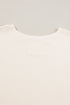 Waffle Knit Exposed Seam Long Sleeve Tunic Top