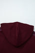 Waffle Knit Patchwork Zip Up Button Hooded Jacket