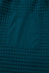 Waffle Knit Raw Edge Patchwork Wide Leg Pant Set