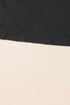 Waffle Knit Sequin Patchwork Sleeve Open Back Top