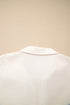 Waffle Texture Half Zip Collared Pullover Top