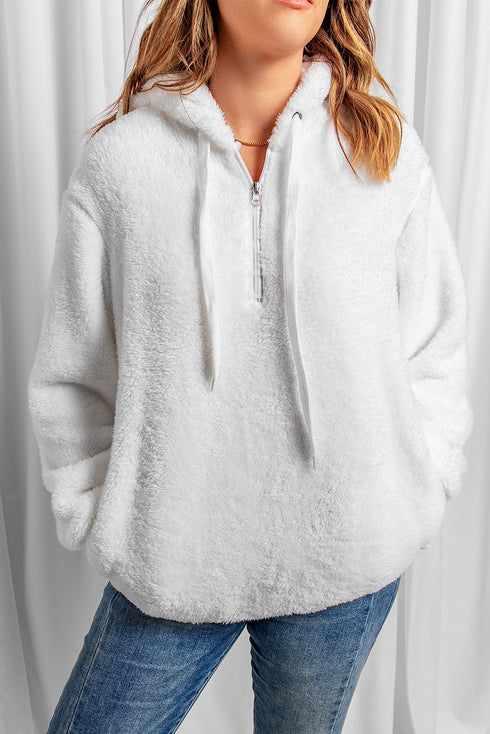 Warm Furry Pullover Hoodie