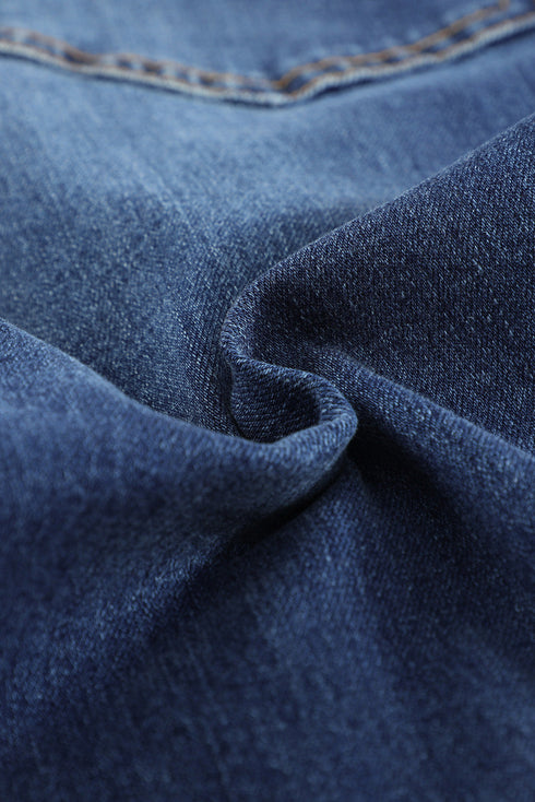 Wash Vintage Wide Leg Jeans