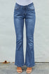 Wash Vintage Wide Leg Jeans