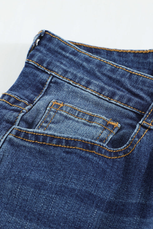 Wash Vintage Wide Leg Jeans